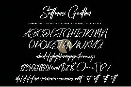 Satturasi Gonthor font