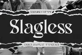 Slagless - Urban Display Serif font