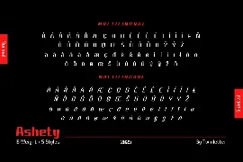 Ashety font