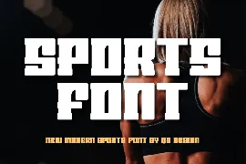 Grocky Sports font