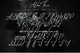 Afika Thuan font