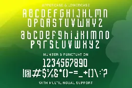 Bugar Sport - Sporty Display Font