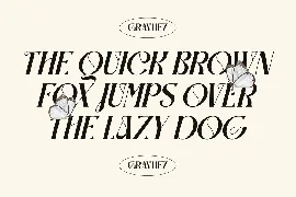 Gravhez Sylist Display Font