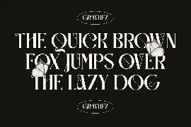 Gravhez Sylist Display Font