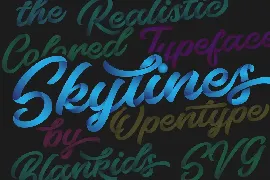 Bluesky SVG Font