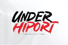 Under Hiport font