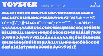 Toyster font