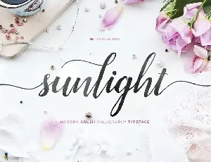 Sunlight Script font