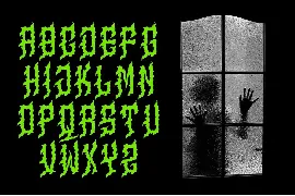 Manson Modern Blackletter Metal Horror Font