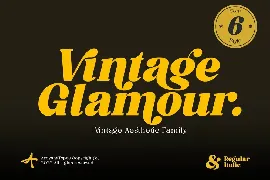 Vintage Glamour font