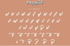 Brownsville font