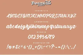 Brownsville font