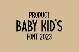 Tagbogy Kids font