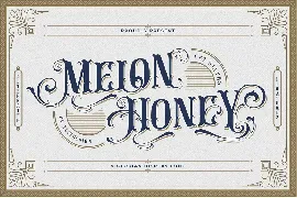 Melon Honey Typeface font