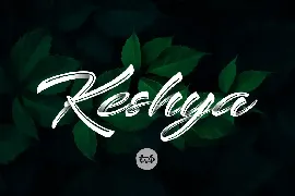 Keshya - Beautiful Script font