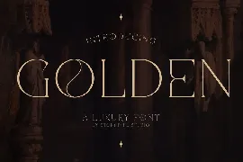 Golden Luxury Font