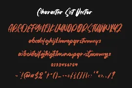 Backstreet - SVG Font