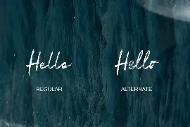 Ocean Dream | Brush Script Font