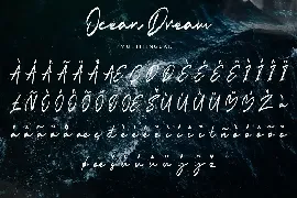 Ocean Dream | Brush Script Font