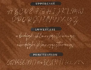 Plumrose Signature font