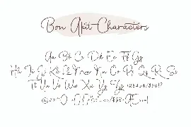 Bon Apit font