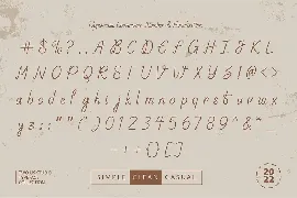 Salahutu - Handwrite Script font