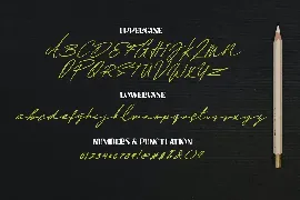 Daniels Signature Font