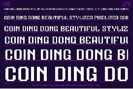 Coin Ding Dong font