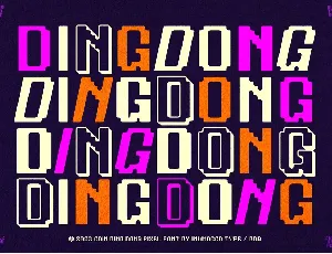 Coin Ding Dong font