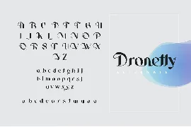 Dronefly Typeface font