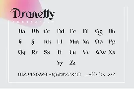 Dronefly Typeface font