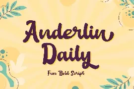 Anderlin Daily font