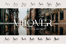 Miloner Typeface font