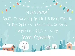 Snowyland Handwriting Font