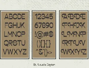 Lousie Dayton Font Sans Display