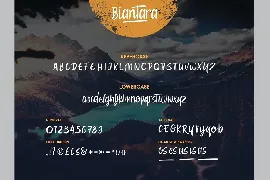 Biantara font