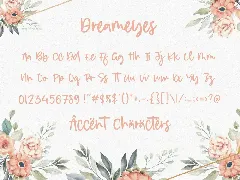 Dreameyes Handwriting Font