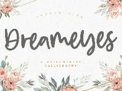 Dreameyes Handwriting Font