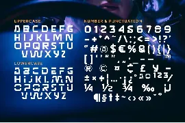 Waelon - Futuristic font