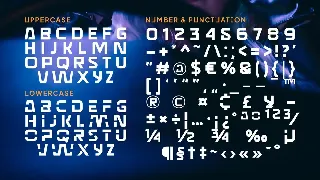 Waelon - Futuristic font