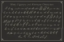 Kosakatta Signature font