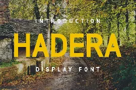 Hadera Font