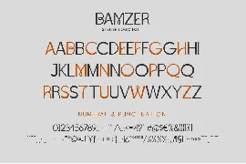 Bamzer Stylish Logo Font