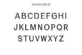 Daaron Sans Serif Font Family