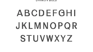 Daaron Sans Serif Font Family