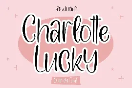 Charlotte Lucky Quirky Font