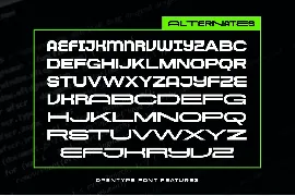 Molend - Futuristic Sans font