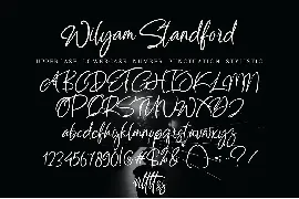 Wilyam Stanford font