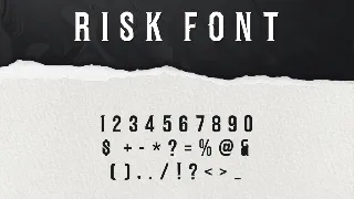 RISK FONT