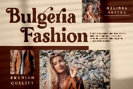 Bulgeria Classy Serif Font